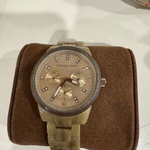 Michael Kors Champagne Dial Watch
